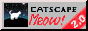 neocities button: catscape MEOW! 2.0